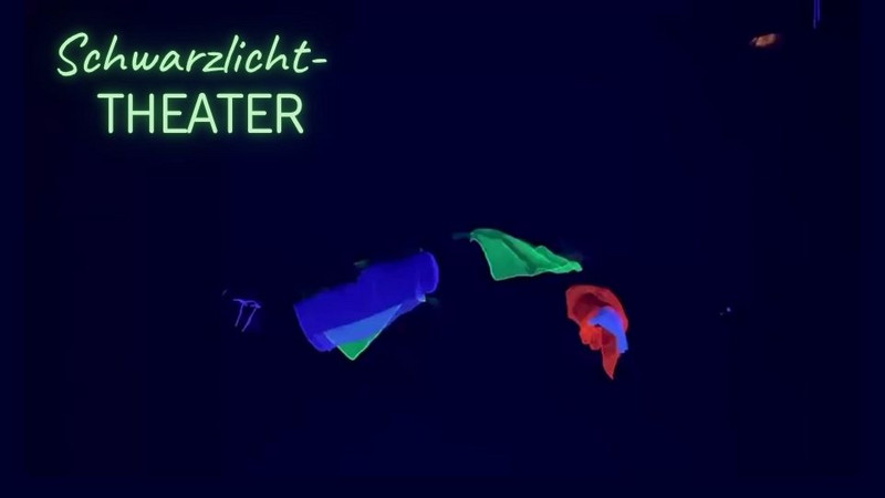 Bild vom Schwarzlichttheater