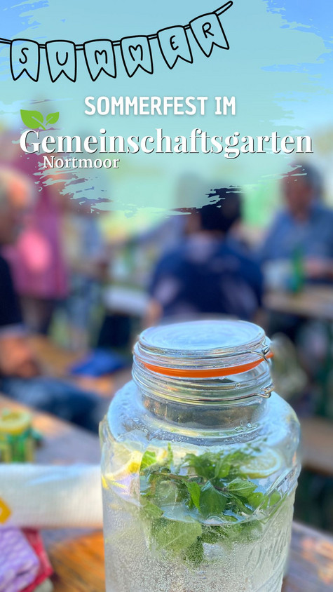 Sommerfest im Gemeinschaftsgarten