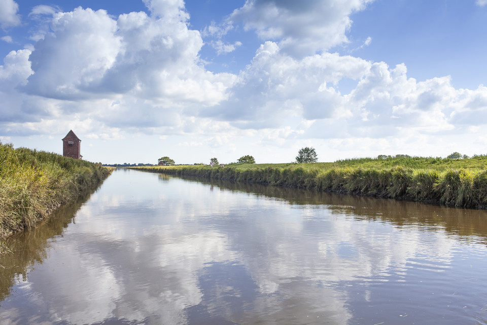 Landschaftsbild der Jümme (Fluss)