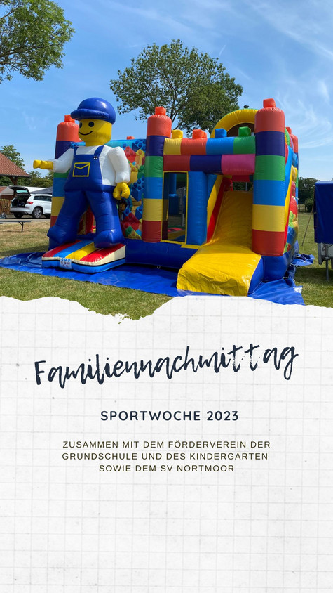 Familiennachmittag in der Sportwoche