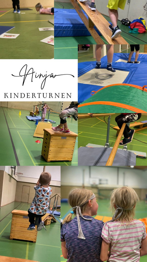 Turnen wie ein Ninja