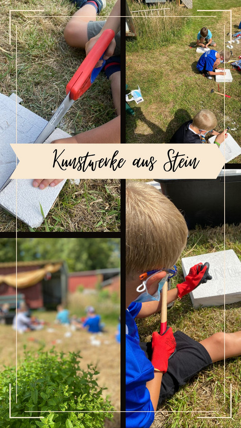 Kunstwerke aus Stein erstellen
