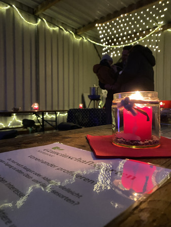 Glühwein und Kinderpunsch Abende mit dem Gemeinschaftsgarten
