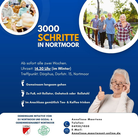 Banner 3000 Schritte Aktion
