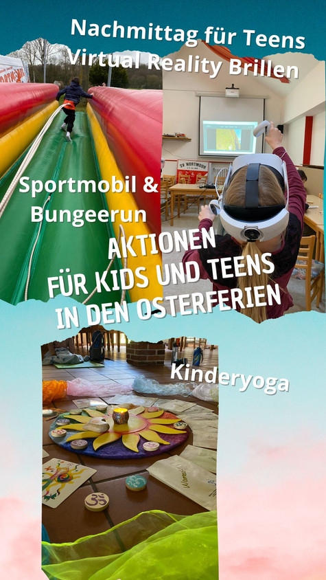 Osterferienaktionen für Kids und Teens