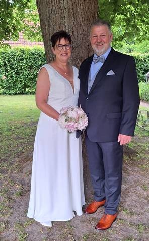 Hans-Joachim & Andrea Schön geb. Brandt  am 06.06.2026 im Dörphus in Nortmoor