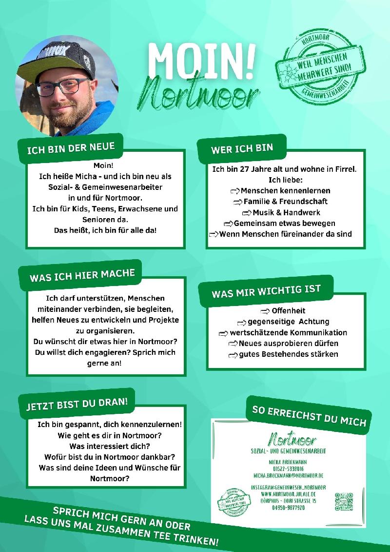 Vorstellung Gemeinwesenarbeit Plakat